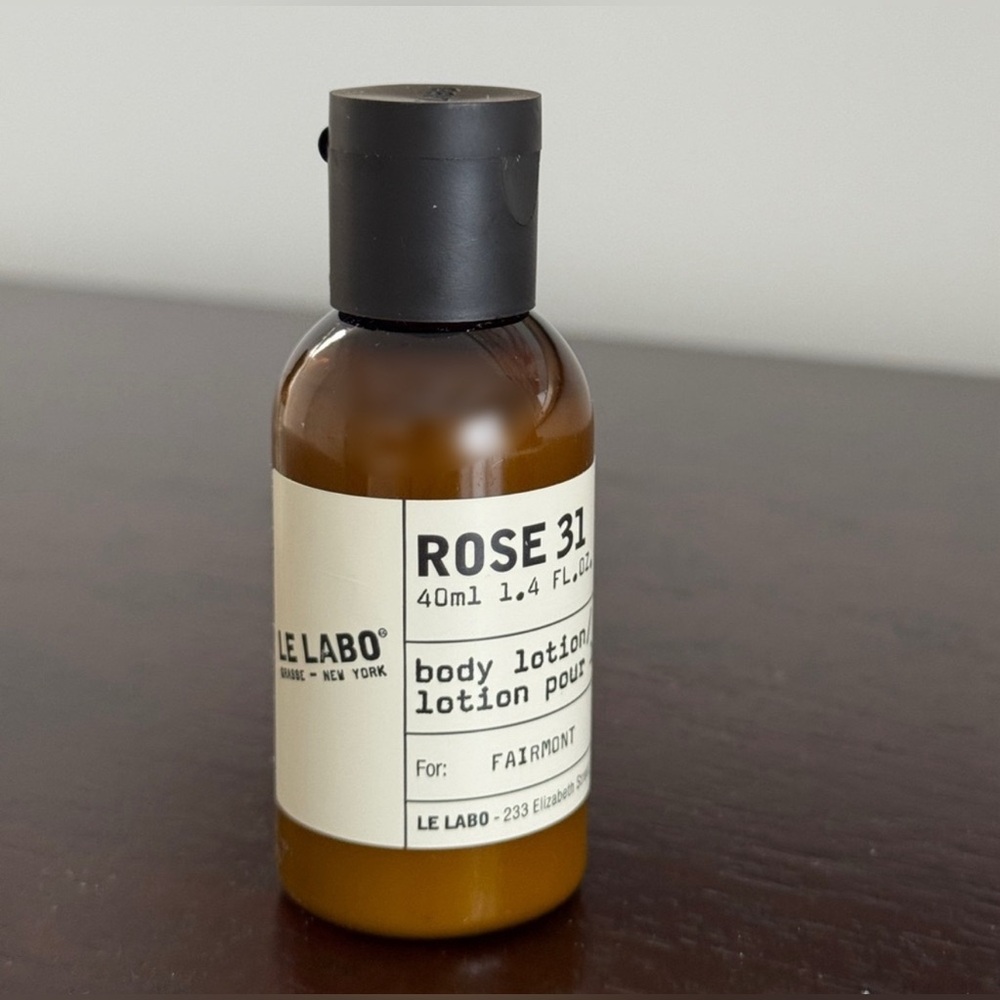 Le Labo Rose 31 body Lotion 40ml travel size
